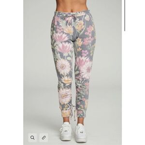 Chaser Drawstring Shirred Cuffed Slim Jogger size Small